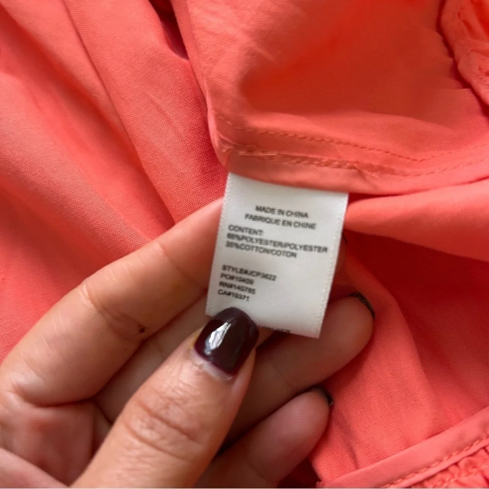 Brochu Walker Havana Dress in Bright Coral XS - Picture 6 of 15